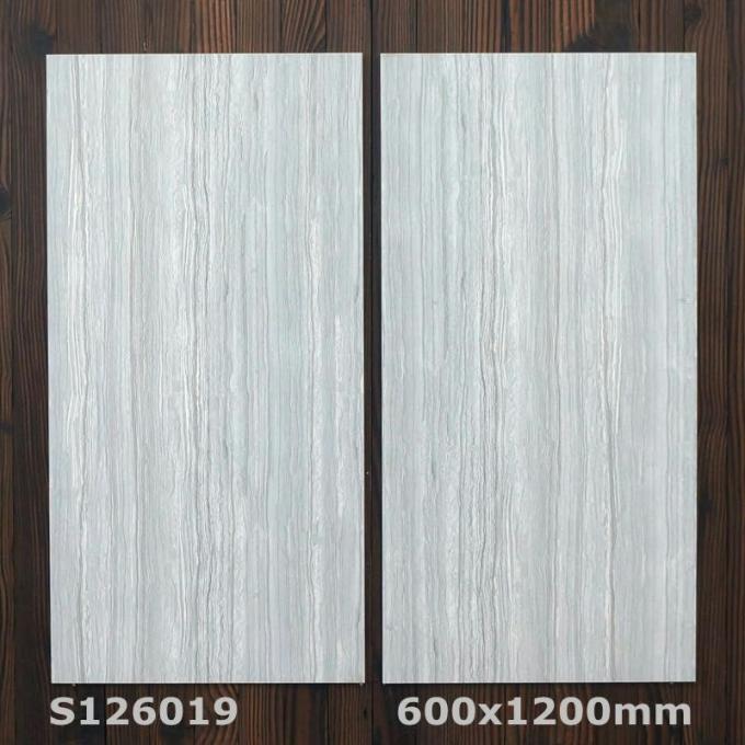 Witte Marmeren van de Muurtegels van Inkjet Interne Matte Oppervlakte 600x1200MM Grootte