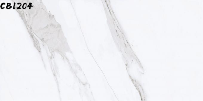 Van het het Lichaamsporselein van Carrara Volledige Tegel 24 van het de Vloerporselein van '' X48“ Matte de Rustieke Tegel Moderne Witte Kleur